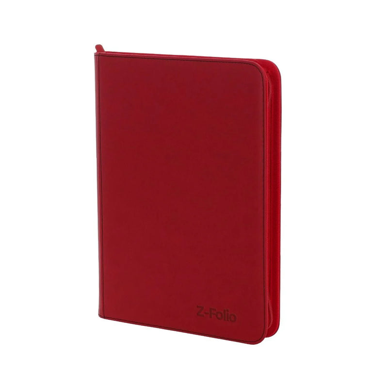 BCW Z-Folio 9-Pocket Binder - Red