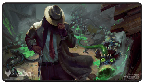 Ultra PRO: Playmat Stitched- Fallout Commander (Mysterious Stranger)