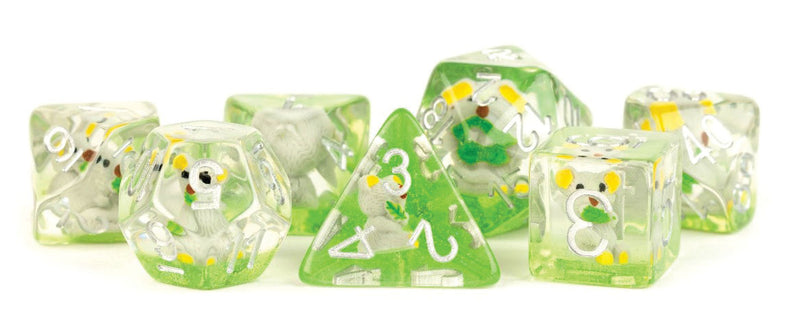 16mm Resin Poly Koala Dice Set (7)