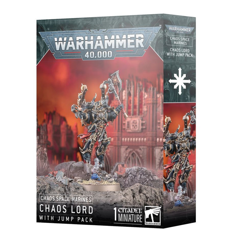 Chaos Space Marines: Chaos Lord (With Jump Pack)