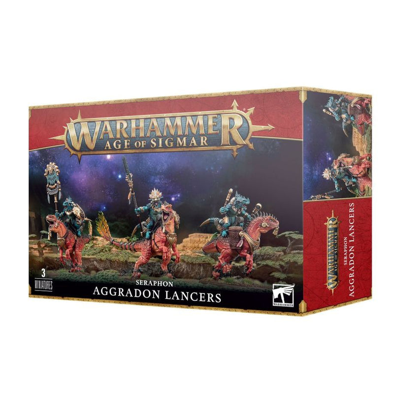 Warhammer Age of Sigmar Seraphon - Aggradon Lancers