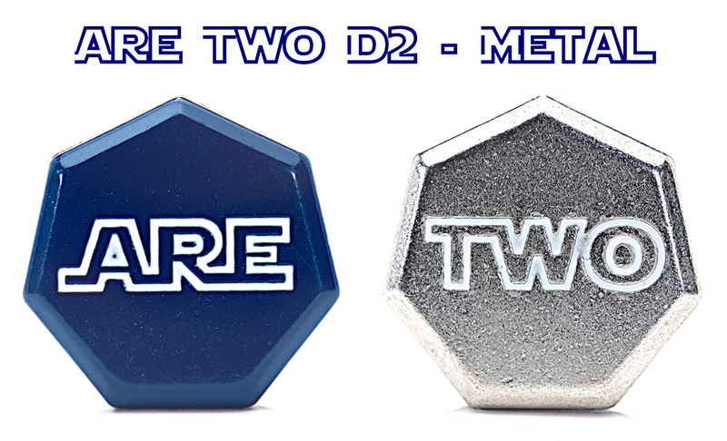 Gate Keeper Games - Metal "AreTooDeeTwo" d2 Coin