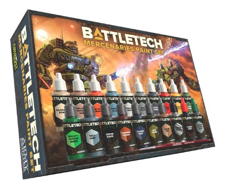 BattleTech: The Army Painter Mercenaries Paint Set