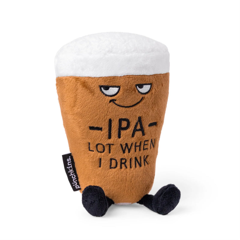 Punchkins "IPA Lot When I Drink" Plush Pint