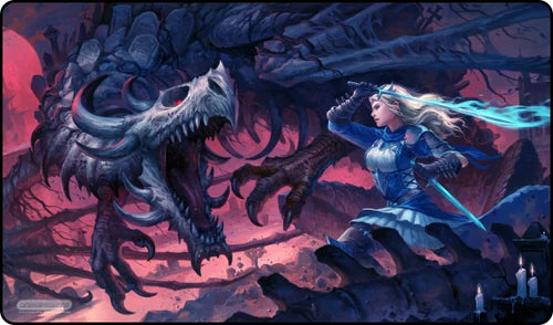 Gamermats Playmat - Blue Bone Dragon