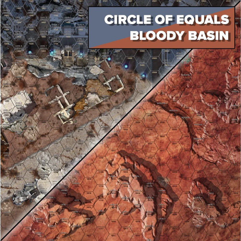 BattleTech - Strana Mechty: Circle of Equals/Bloody Basin Battlemat