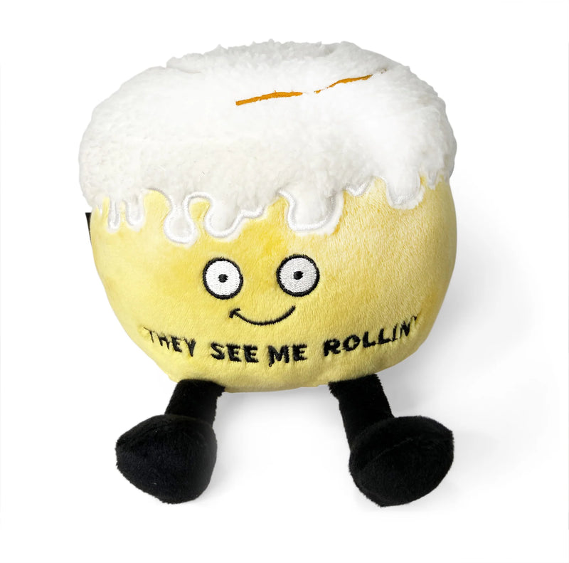 Punchkins "They See Me Rollin'" Plush Cinnamon Roll Bun