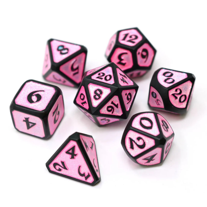 Die Hard Dice 7 Die Metal Dice Set: Mythica - Dreamscape Aphrodite