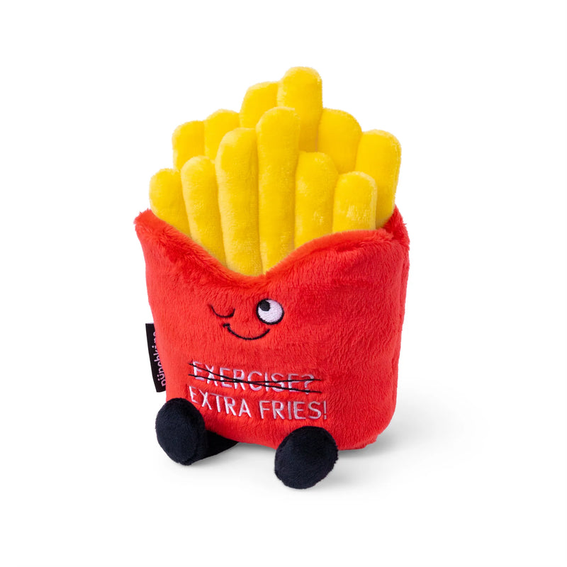 Punchkins "Exercise Extra Fries" Plush French Fries