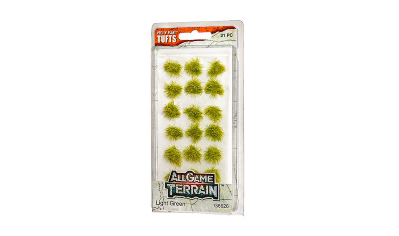 All Game Terrain: Tufts - Light Green Grass