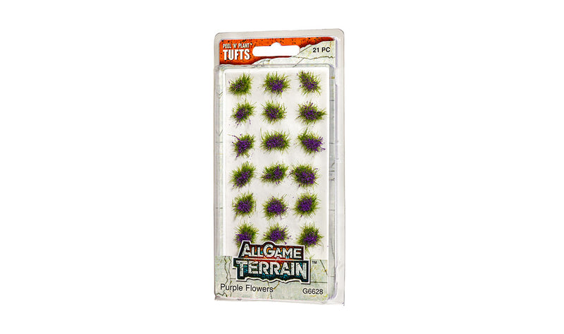 All Game Terrain: Tufts - Purple Flowers