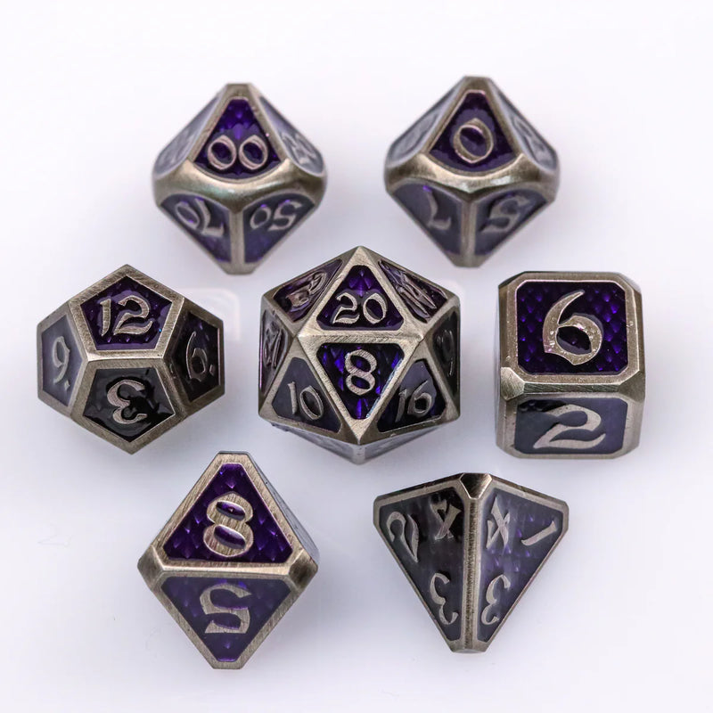 Die Hard Dice 7pc RPG Set - Drakona Gemtooth Edohain