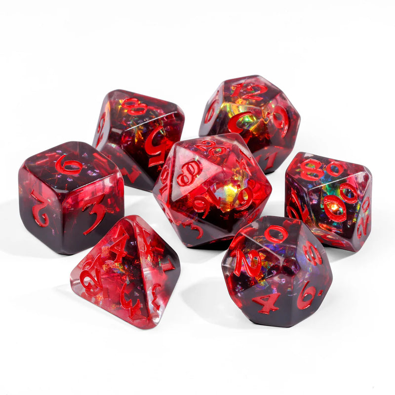 Die Hard Dice 7pc RPG Dice Set - Dread