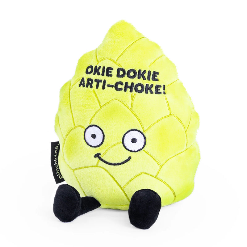 Punchkins "Okie dokie Arti-choke" Plush Artichoke