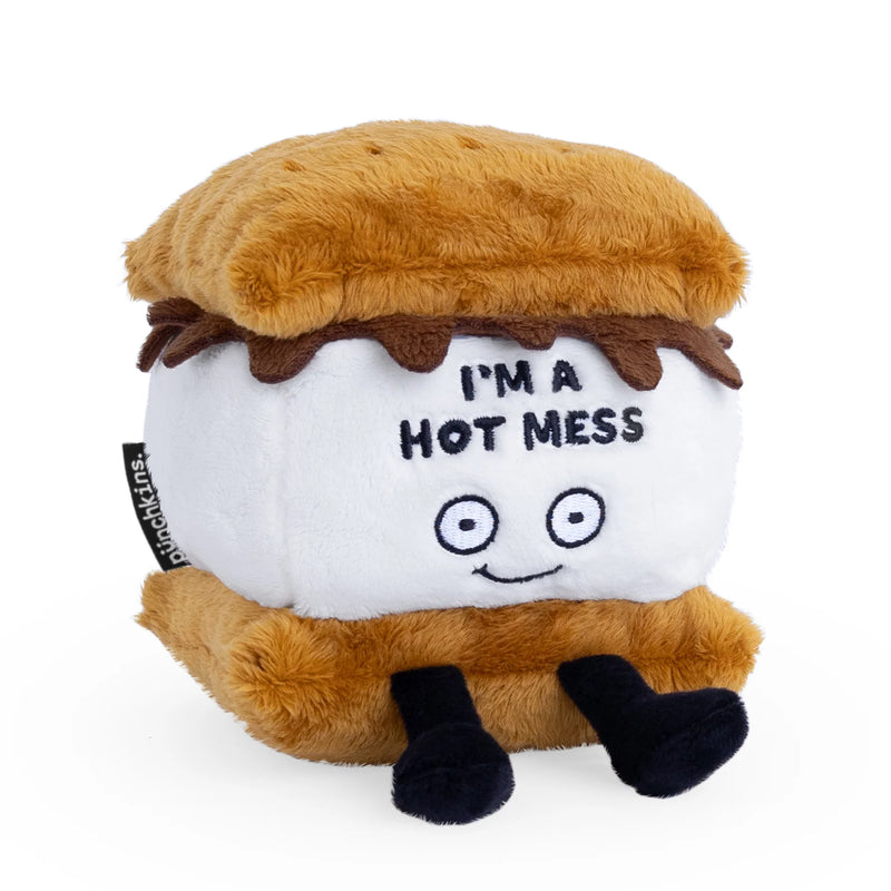 Punchkins "I'm a Hot Mess" Plush Smore