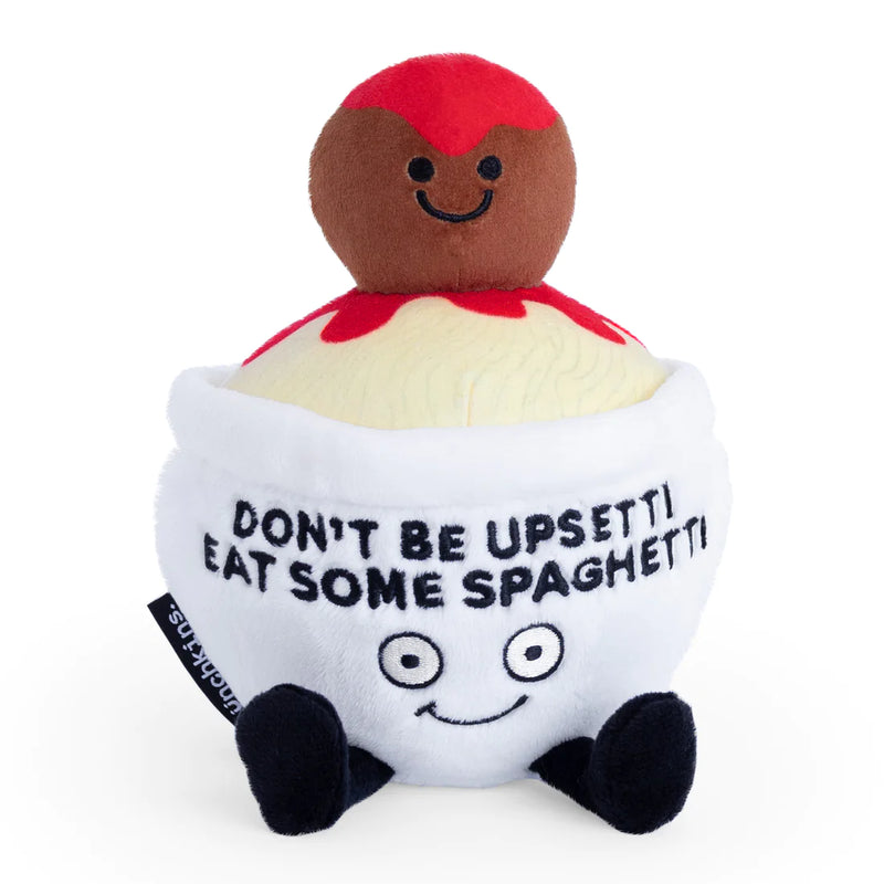 Punchkins "Don't Be Upsetti Have Some Spaghetti" Plush Spaghetti