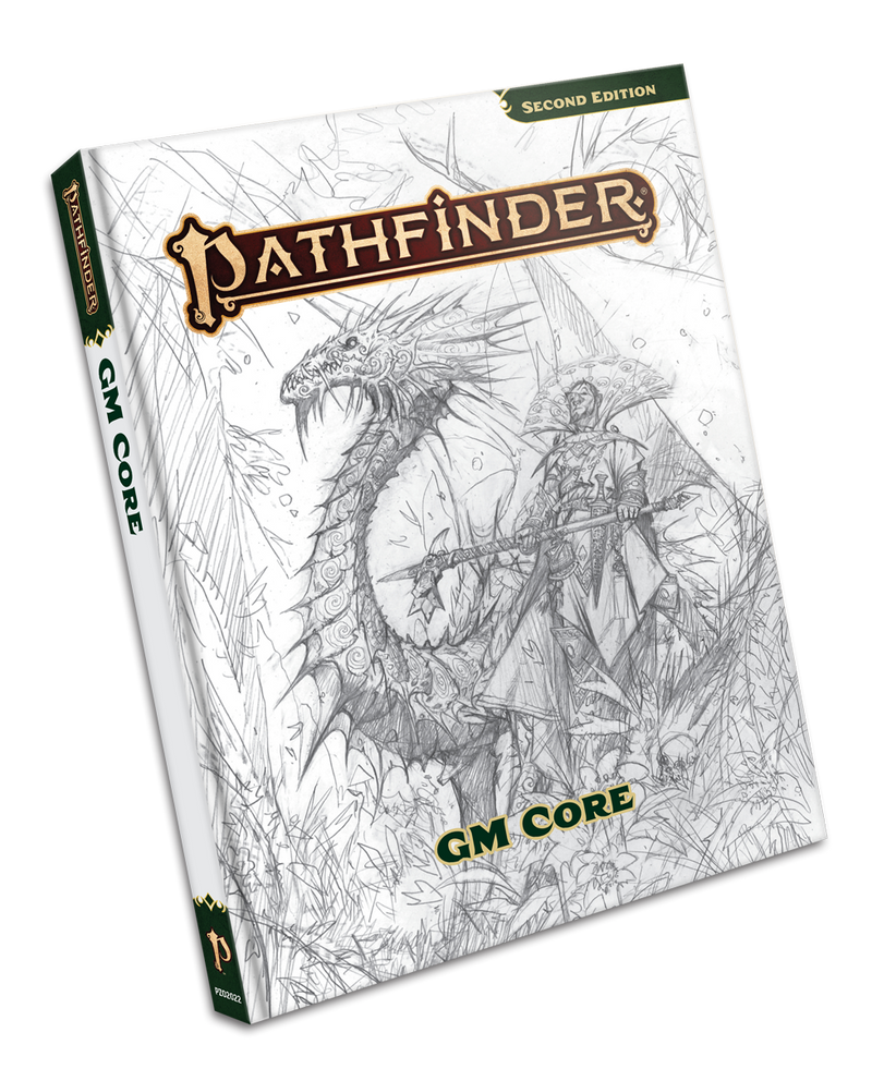 Pathfinder Second Edition - GM Core Rulebook Sketch