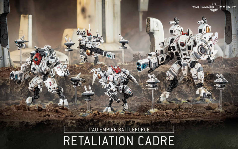 Warhammer 40k: Tau Retaliation Cadre - Battleforce Box Set  (PRE-ORDER)