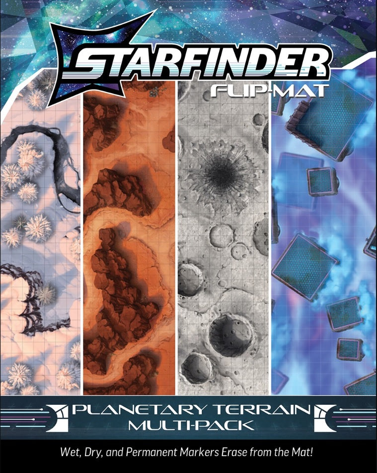 Starfinder RPG: Flip-Mat Multi-Pack - Planetary Terrain