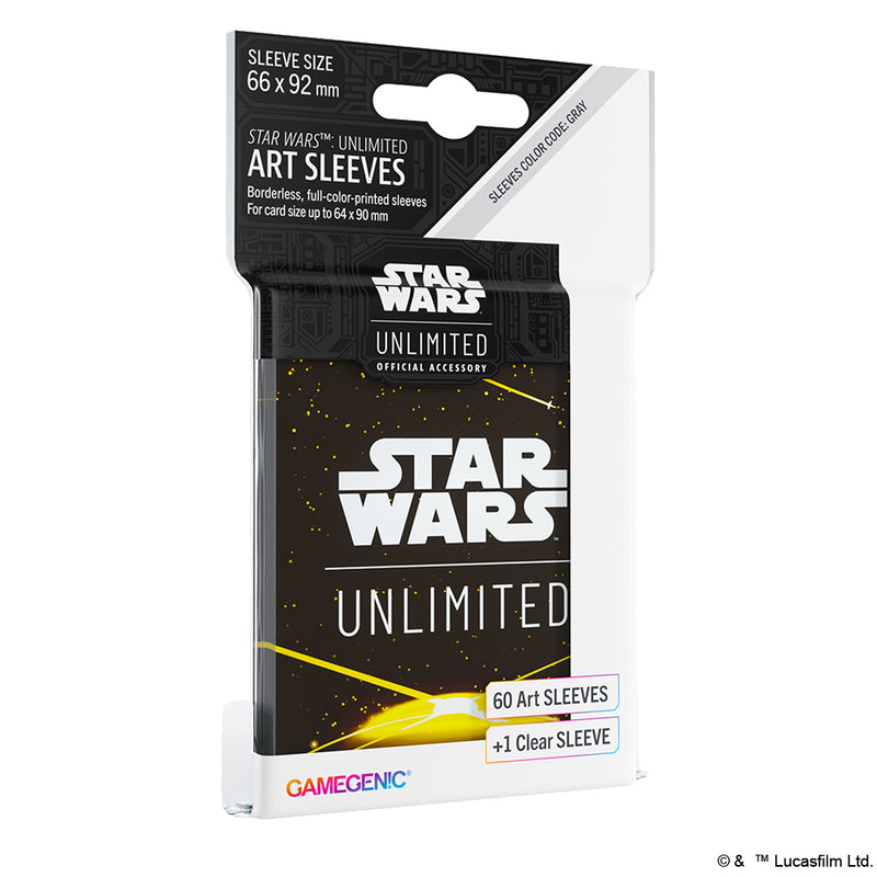 Star Wars: Unlimited Art Sleeve - Card Back Yellow