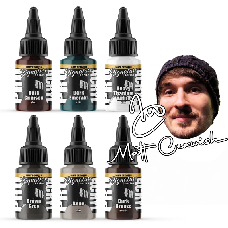 Monument Pro Acryl Signature Series Set 4 - Matt Cexwish