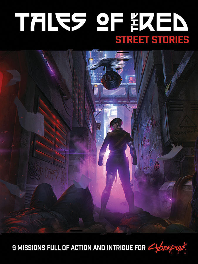 Cyberpunk Red RPG: Tales of the RED - Street Stories