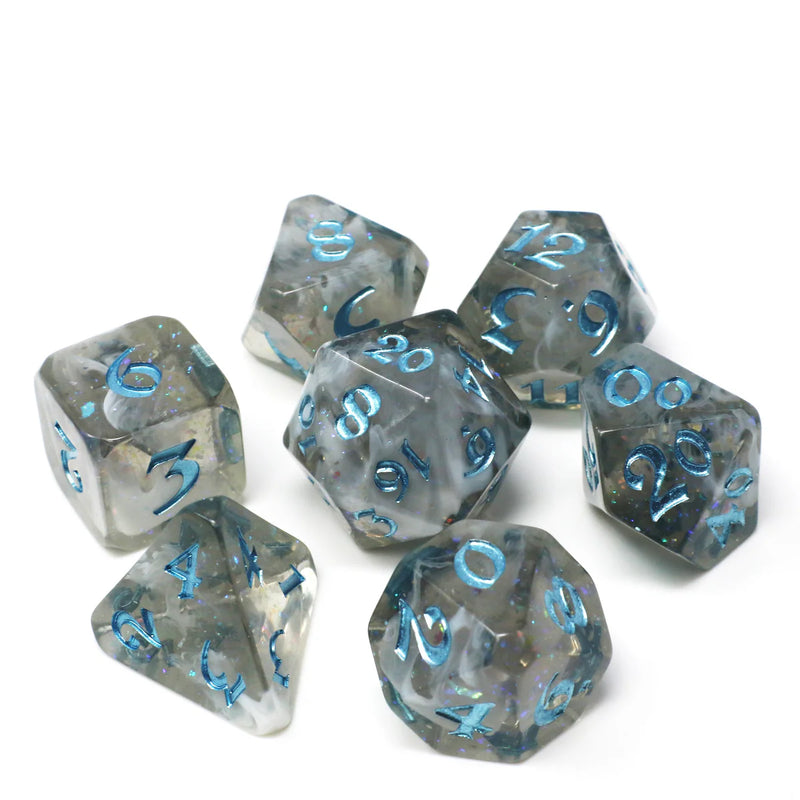 Die Hard Dice 7 Die Dice Set: Winter Court