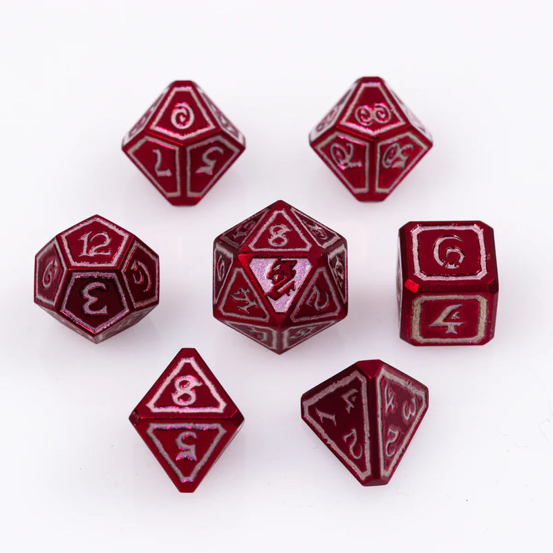 Die Hard Dice 7pc RPG Set - Mages Guild Evocation