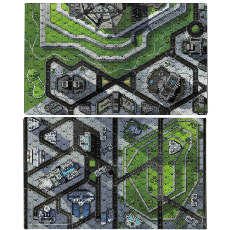 BattleTech - City: HPG Engineering/Business District Battlemat