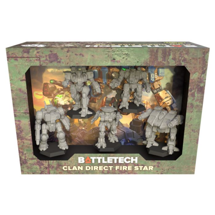 BattleTech: Mercenaries Force Pack - Clan Direct Fire Star