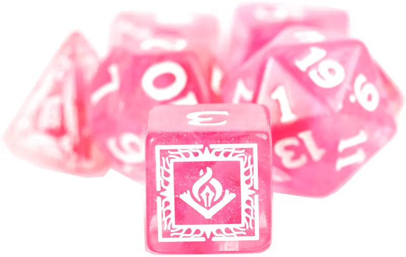 Sirius Dice: D&D Adventure Set - Wizard (Fuchsia)