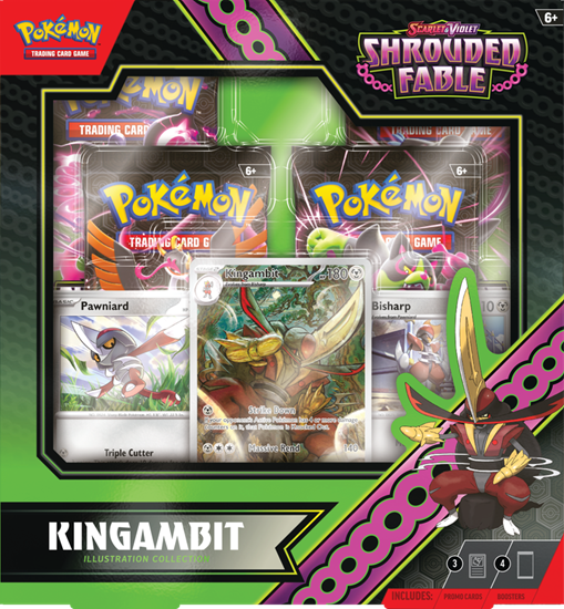 Pokemon Kingambit Illustration Collection Box