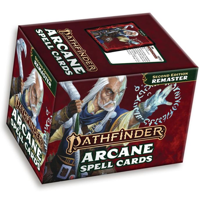 Pathfinder 2E Spell Cards - Arcane (Remastered)