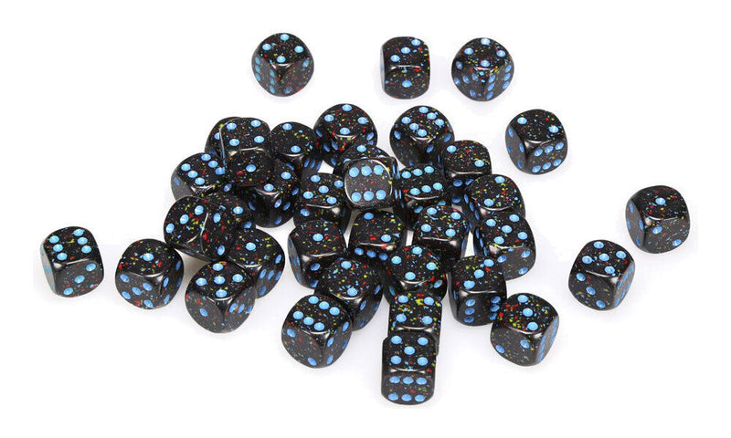 Chessex Speckled: 12MM D6 Blue Stars (36)