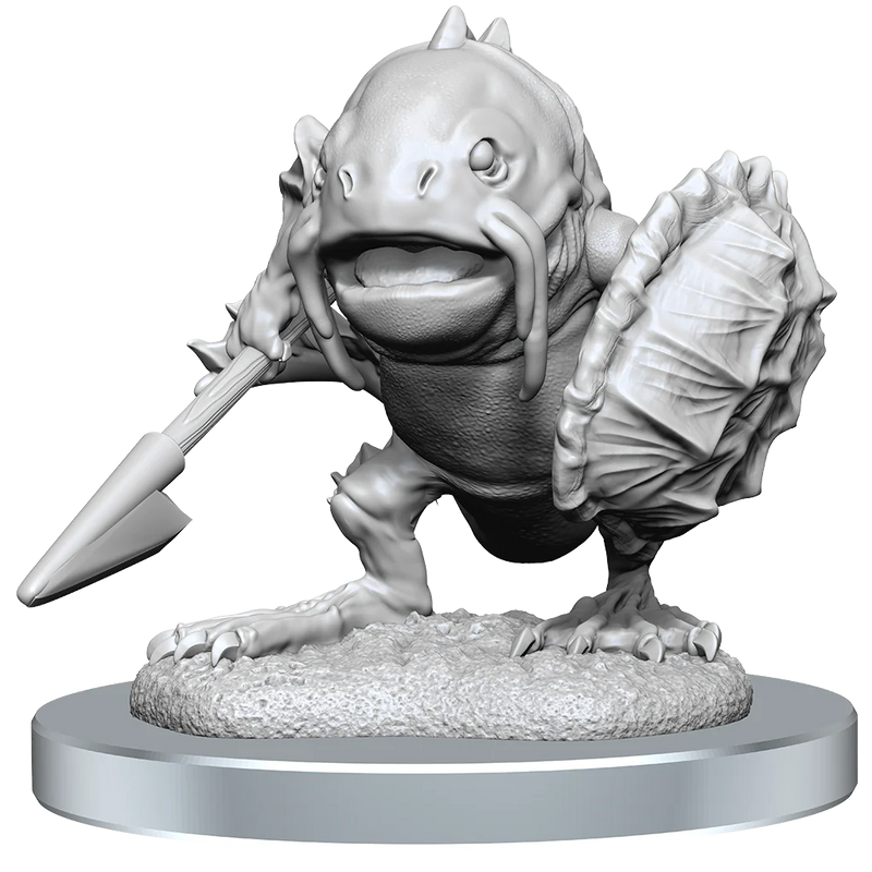 Wizkids Nolzur's Marvelous Miniatures: Locathah & Seal