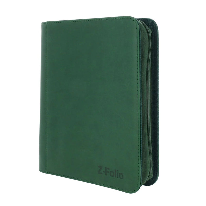 BCW Z-Folio 4-Pocket LX Album - Toploaders - Green