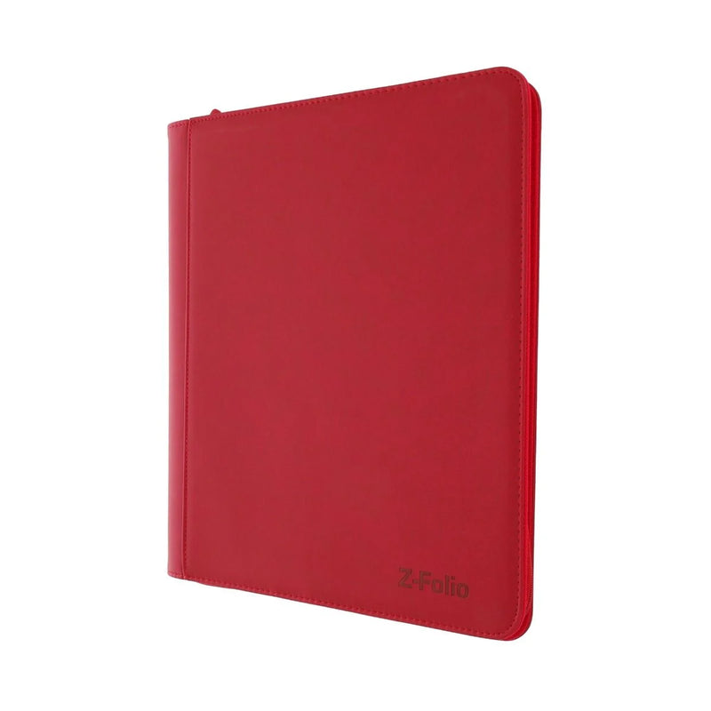 BCW Z-Folio LX 9 Toploader Pocket Binder - Red