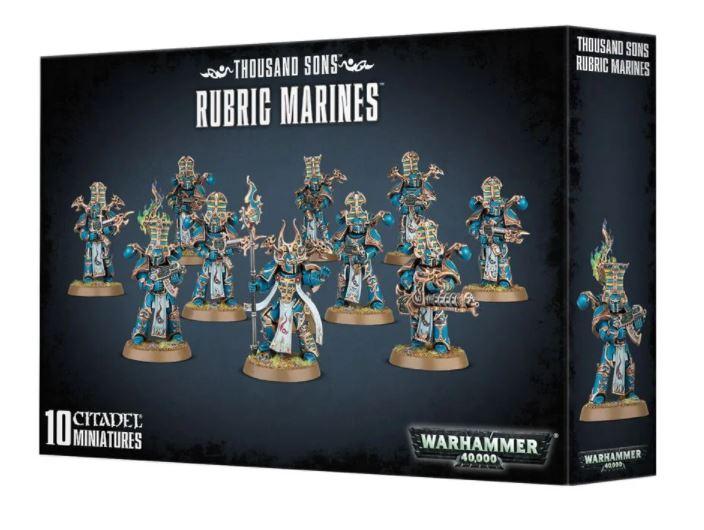 Warhammer 40,000 Thousand Sons Rubric Marines