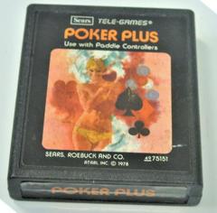 Poker Plus [Picture Label] - Atari 2600