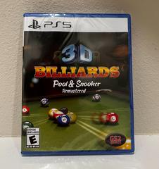 3D Billiards Pool & Snooker [GameStop Misprint] - Playstation 5