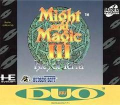 Might and Magic III: Isles of Terra - TurboGrafx CD