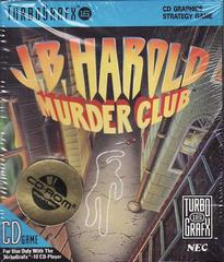 J.B. Harold Murder Club - TurboGrafx CD