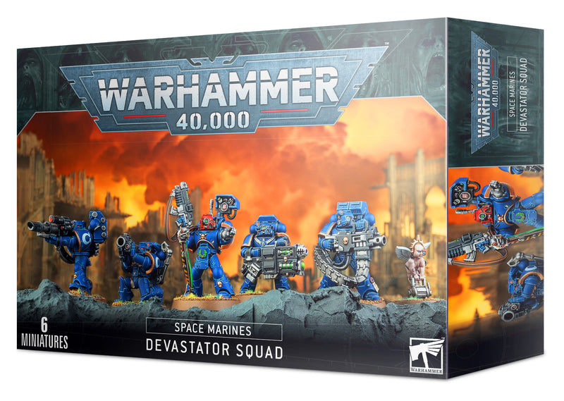 Warhammer 40,000 Space Marine Devastator Squad