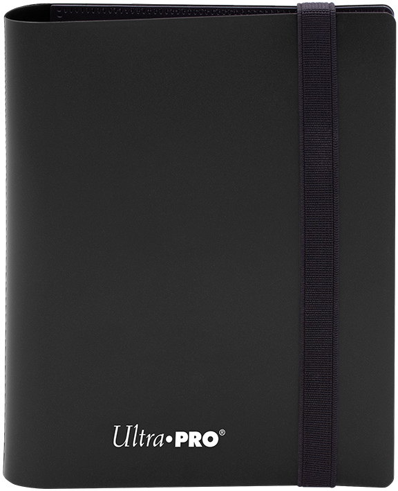 Ultra PRO: 2-Pocket PRO-Binder - Eclipse (Jet Black)