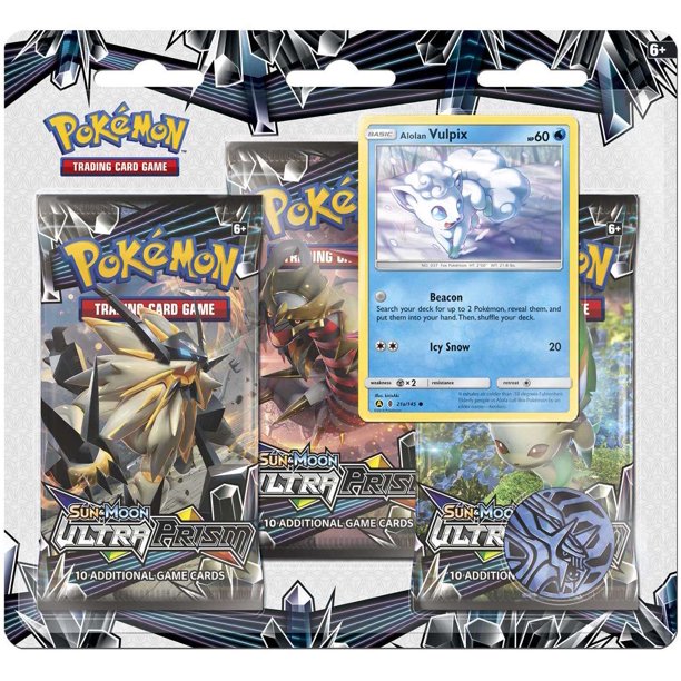 Pokemon Ultra Prism 3 Pack Blister