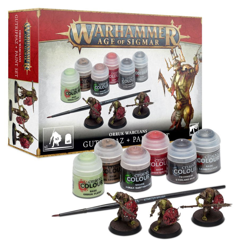 Warhammer Age of Sigmar - Gutrippaz Paints set