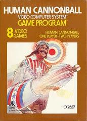 Human Cannonball [Text Label] - Atari 2600