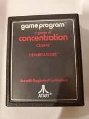 Concentration [Text Label] - Atari 2600