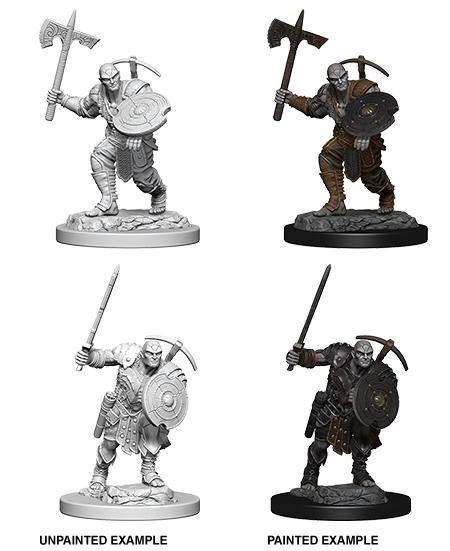 Wizkids Nolzur's Marvelous Miniatures: Earth Genasi Fighter