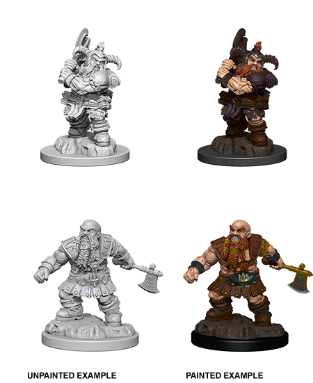 Wizkids Nolzur's Marvelous Miniatures: Dwarf Barbarian